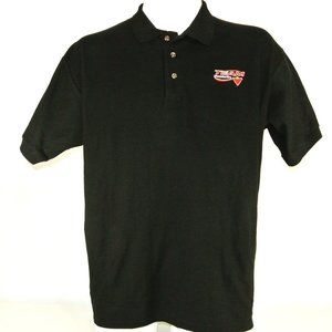 CANADIAN TIRE Team Store Employee Uniform Polo Shirt Black NEW Size L Large